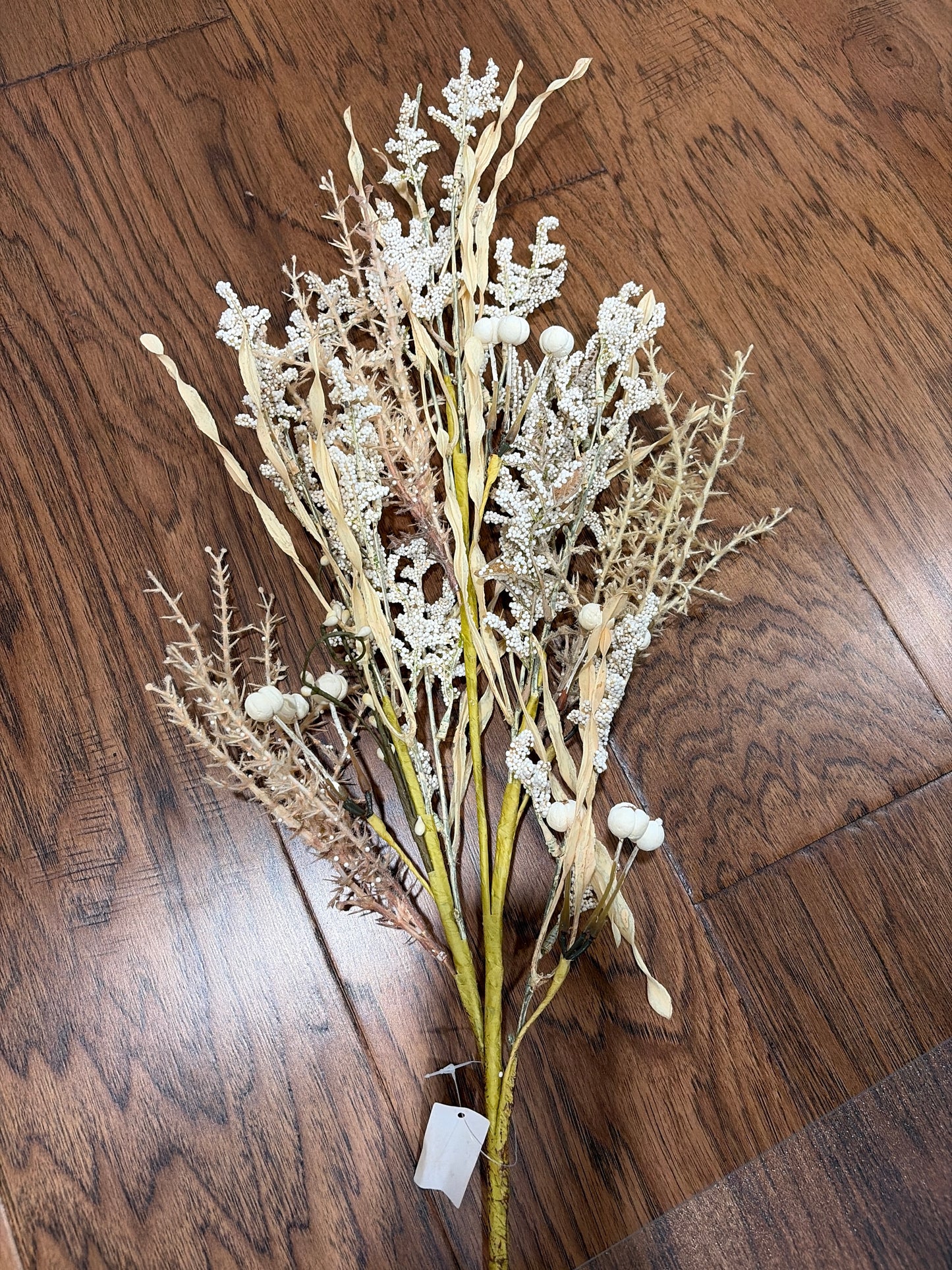 43in Mixed Reed Grass & Leaves - Premium Artificial Greenery for Wreaths, Arrangements & Home Decor
