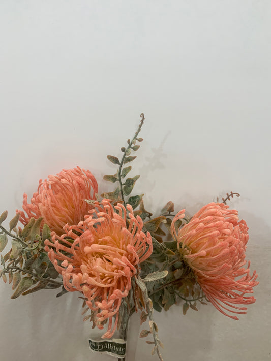 12in Protea Bush PINK