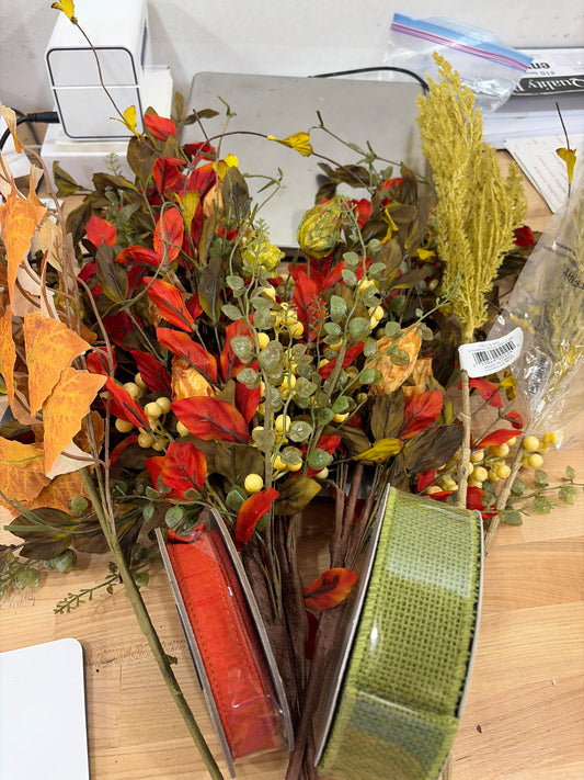 Fall Mix Orange Moss Bundle Brian Lane Designs