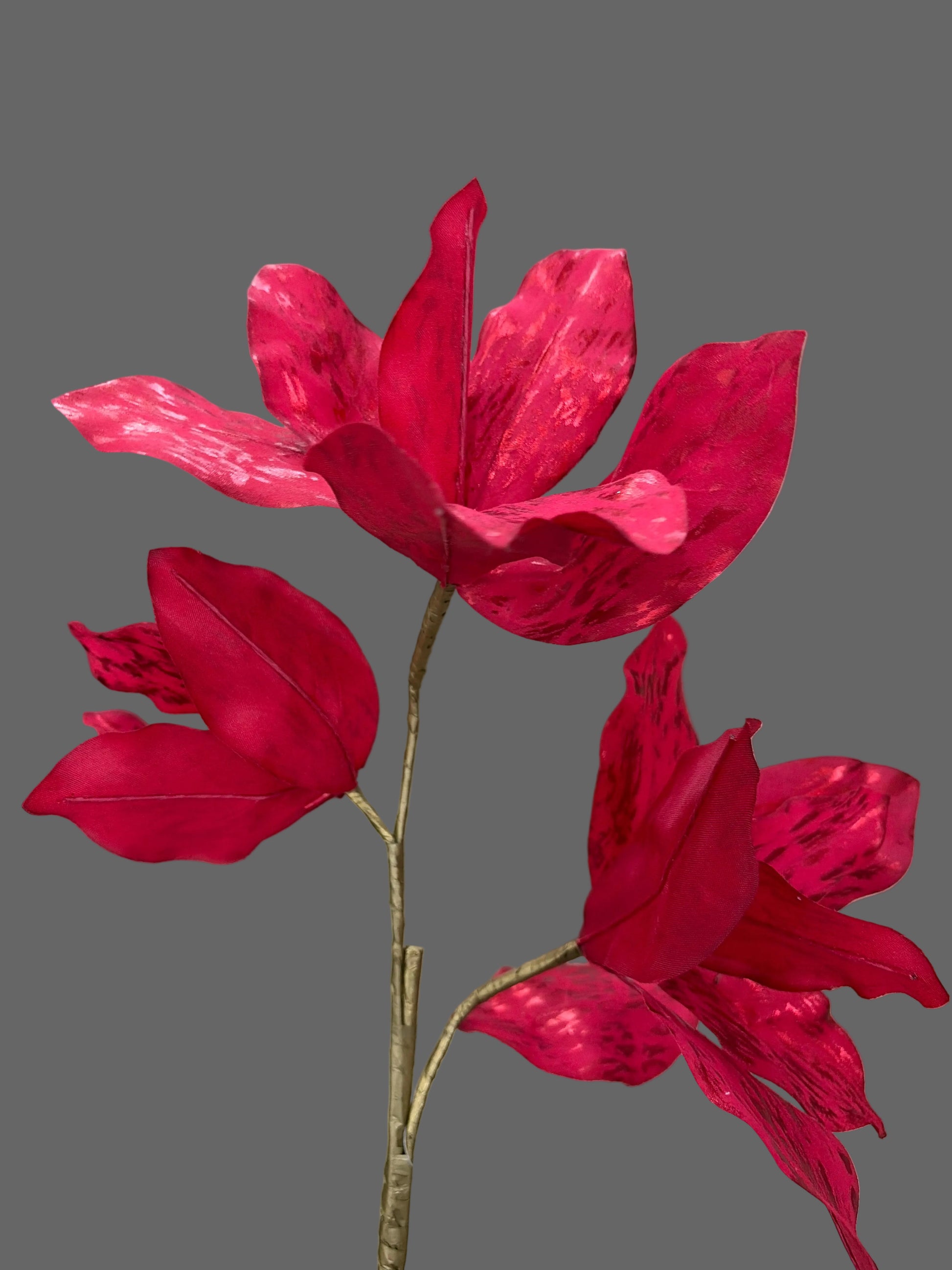 24in Red Magnolia Leaves - Premium Greenery for Wreaths, Arrangements and Home Decor Craig Bachman