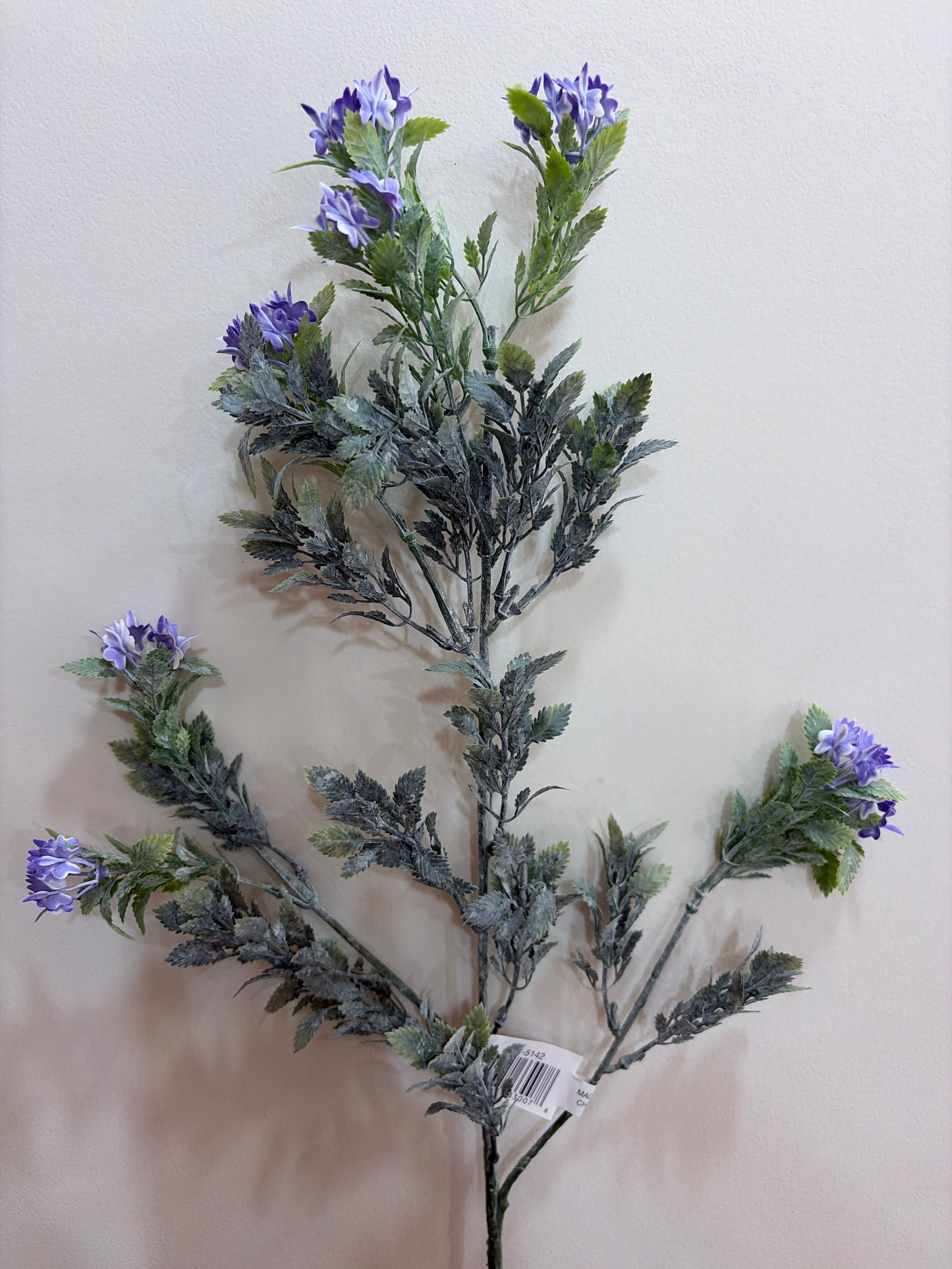 30in Purple Tea Leaf & Flower