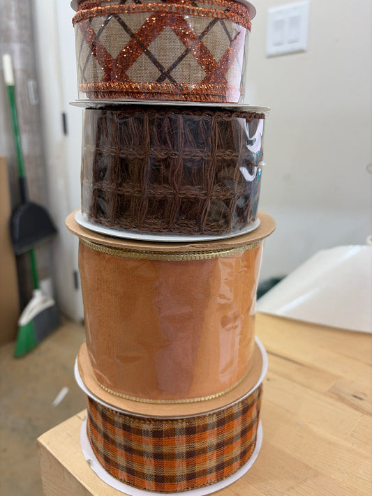 BDL016 4-pc Fall Ribbon