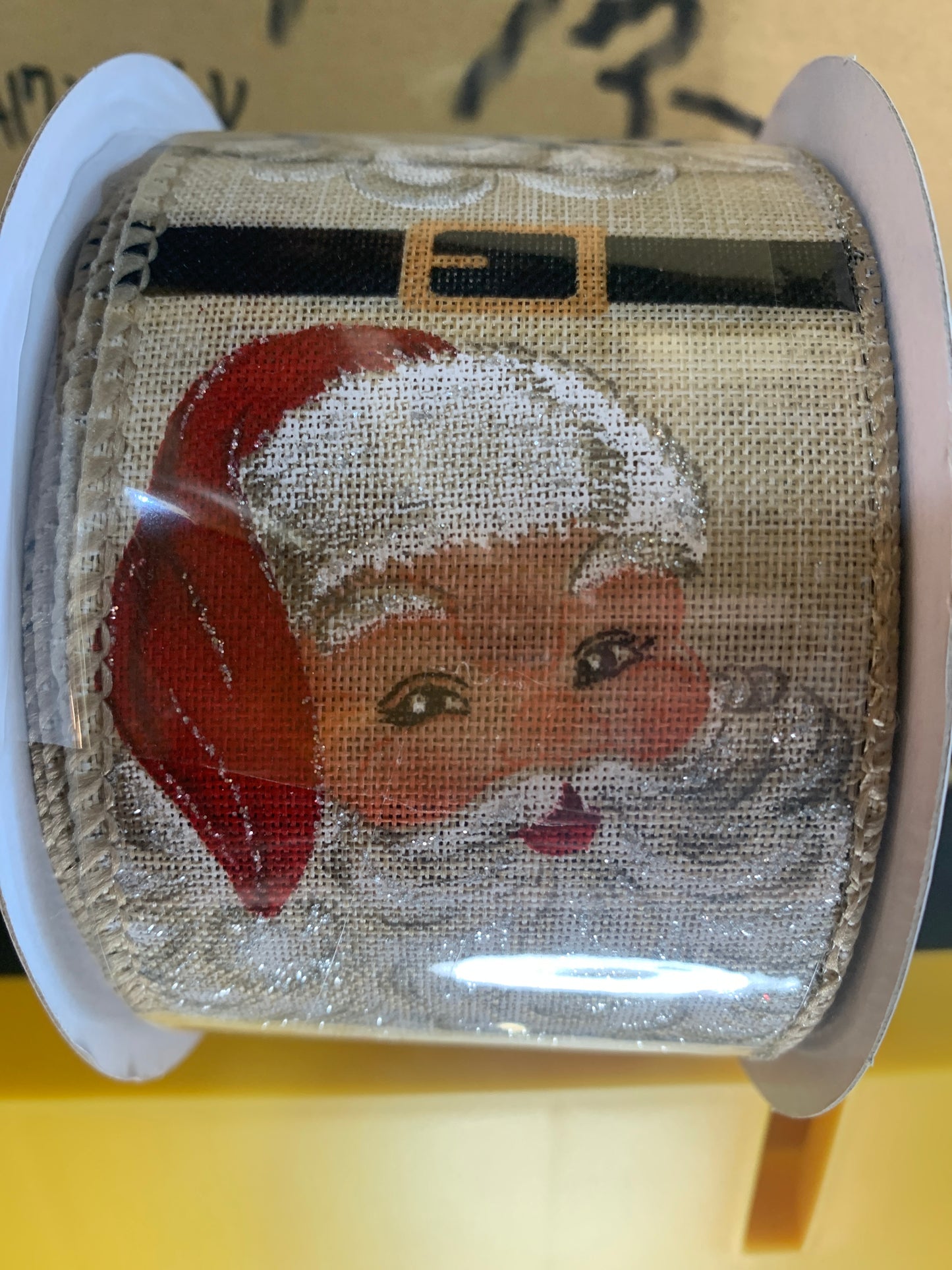 2.5 Santa on natural Brian Lane Designs