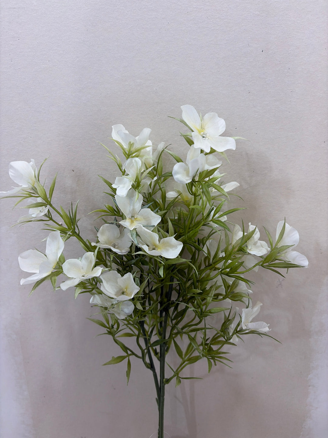 29in Flowing Wildflower White - Premium Florals for Wreaths and Home Decor