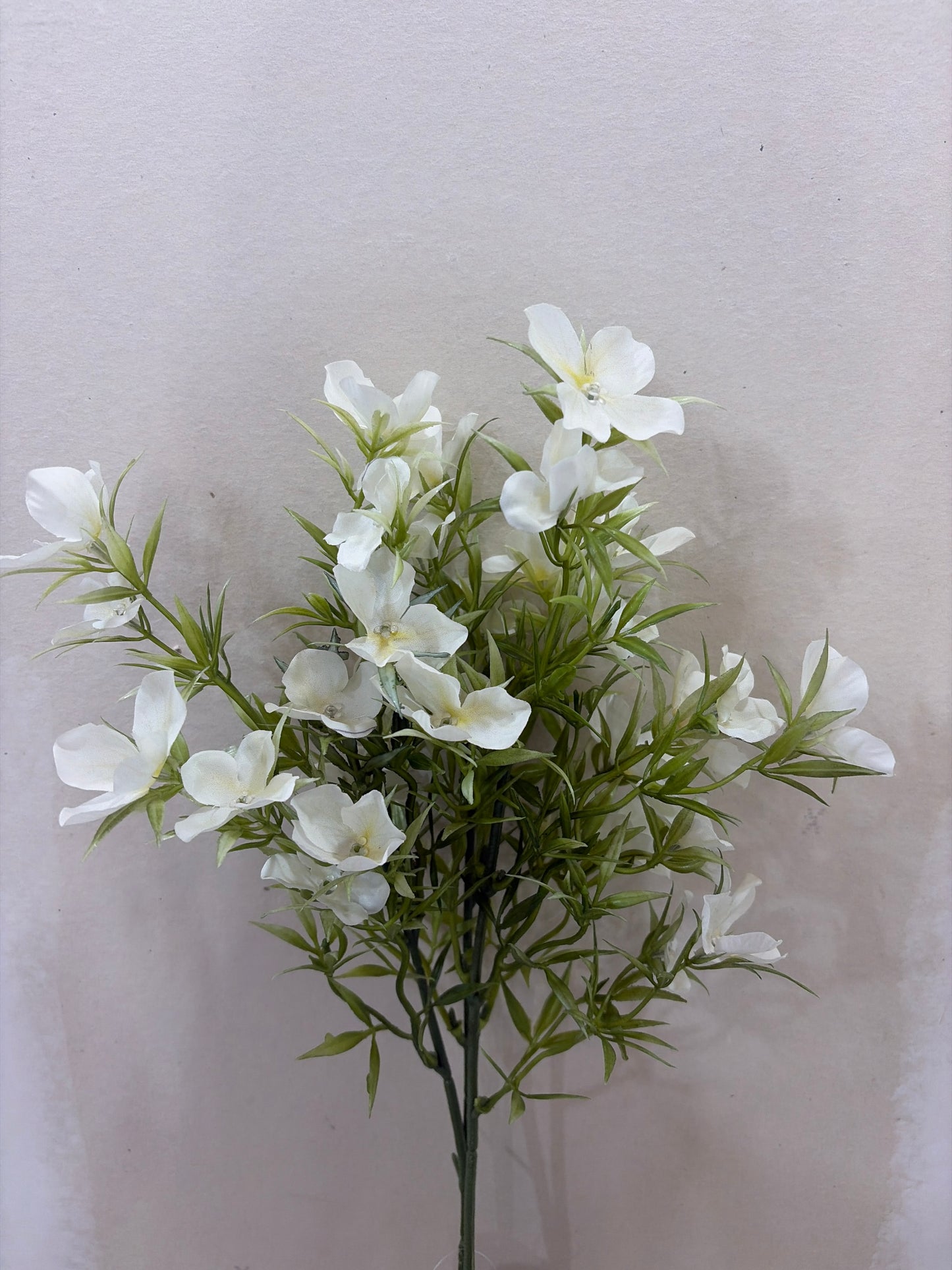 29in Flowing Wildflower White - Premium Florals for Wreaths and Home Decor