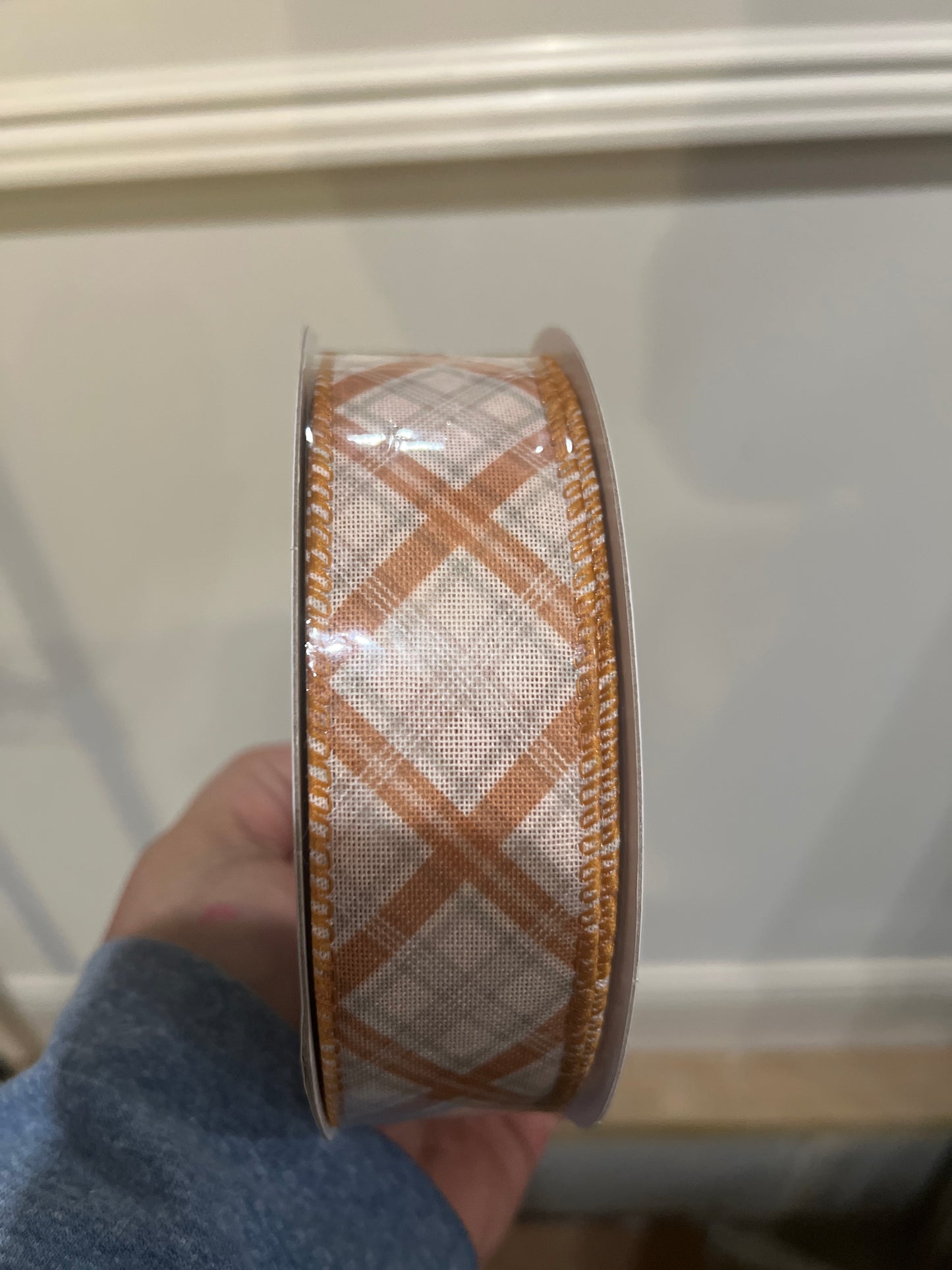 1.5” X 20Yds. Fall Plaid Ribbon