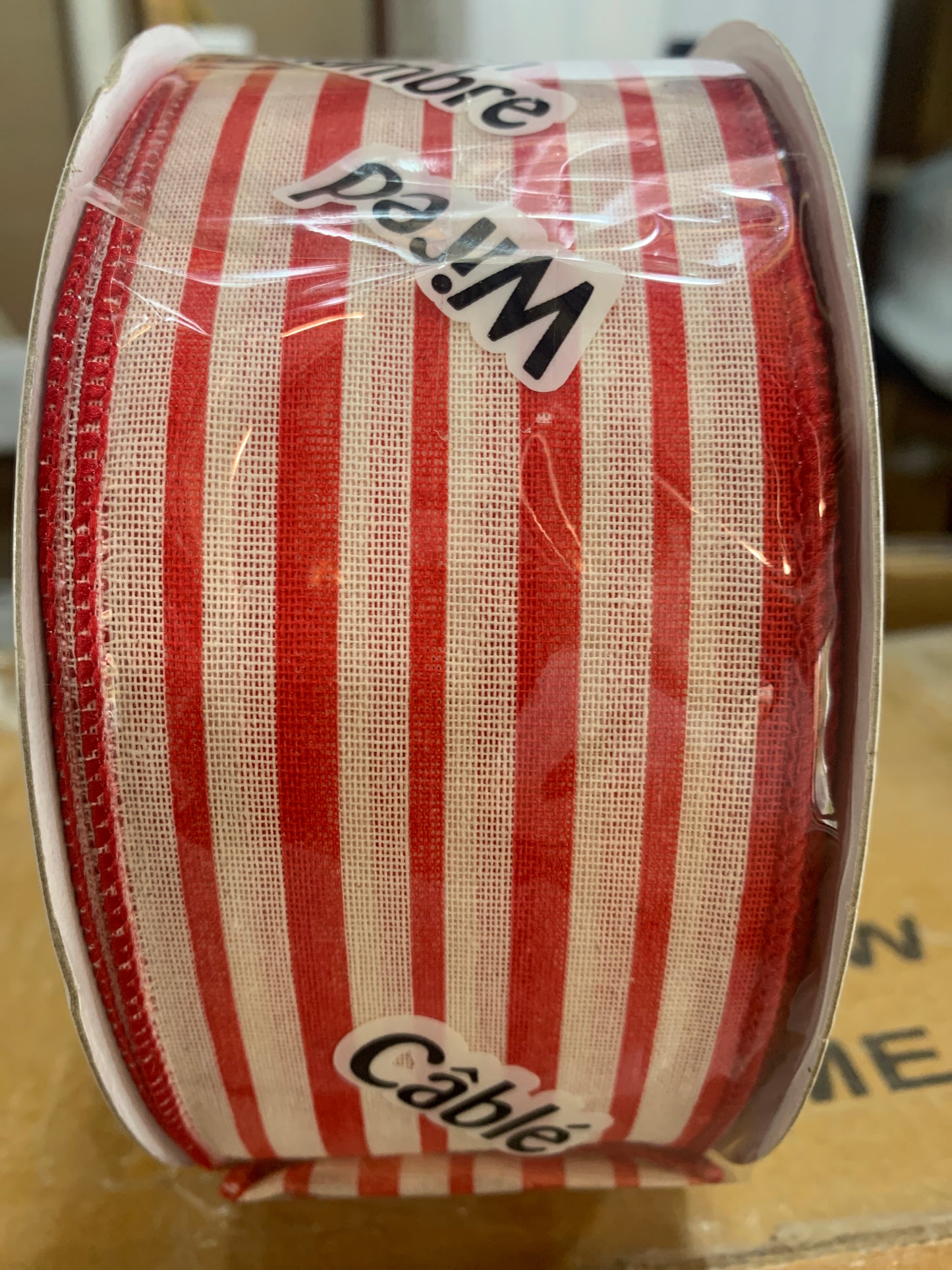 25YD 2.5in RED Liner Ribbon