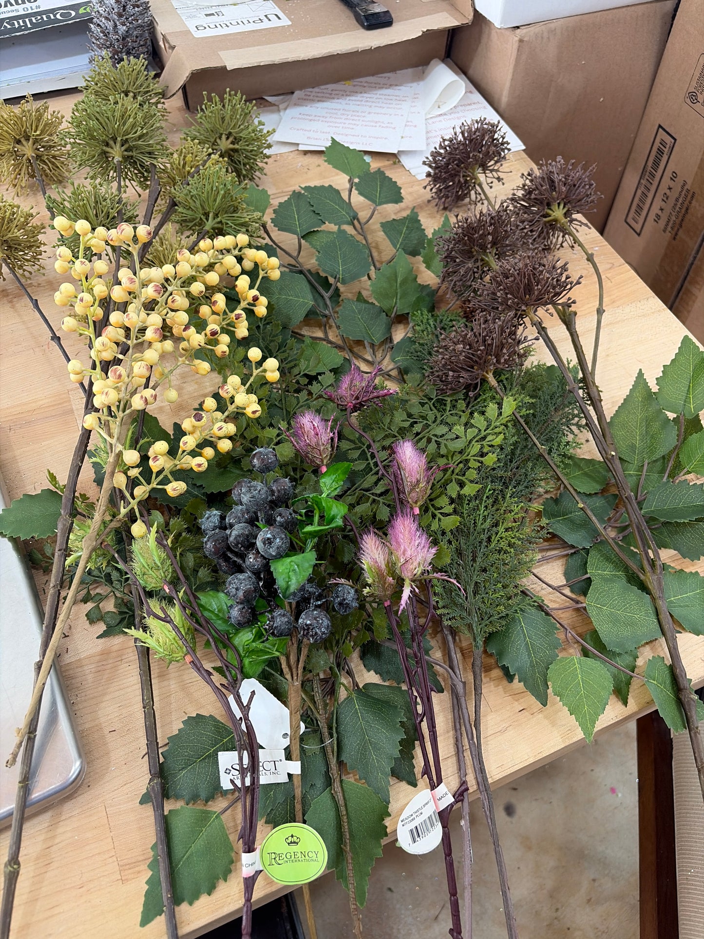 11pc Mixed Greenery Bundle