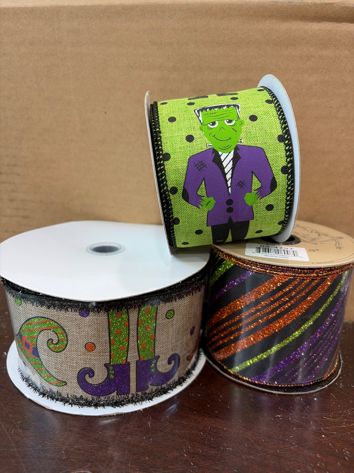 BDL002 3-pc Halloween Ribbon