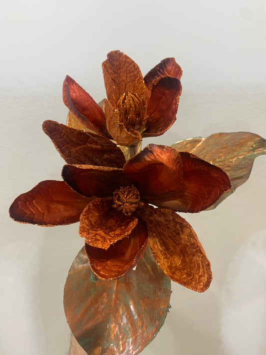 12in Metallic Magnolia COPPER