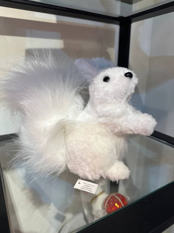 7in WHITE Squirrel