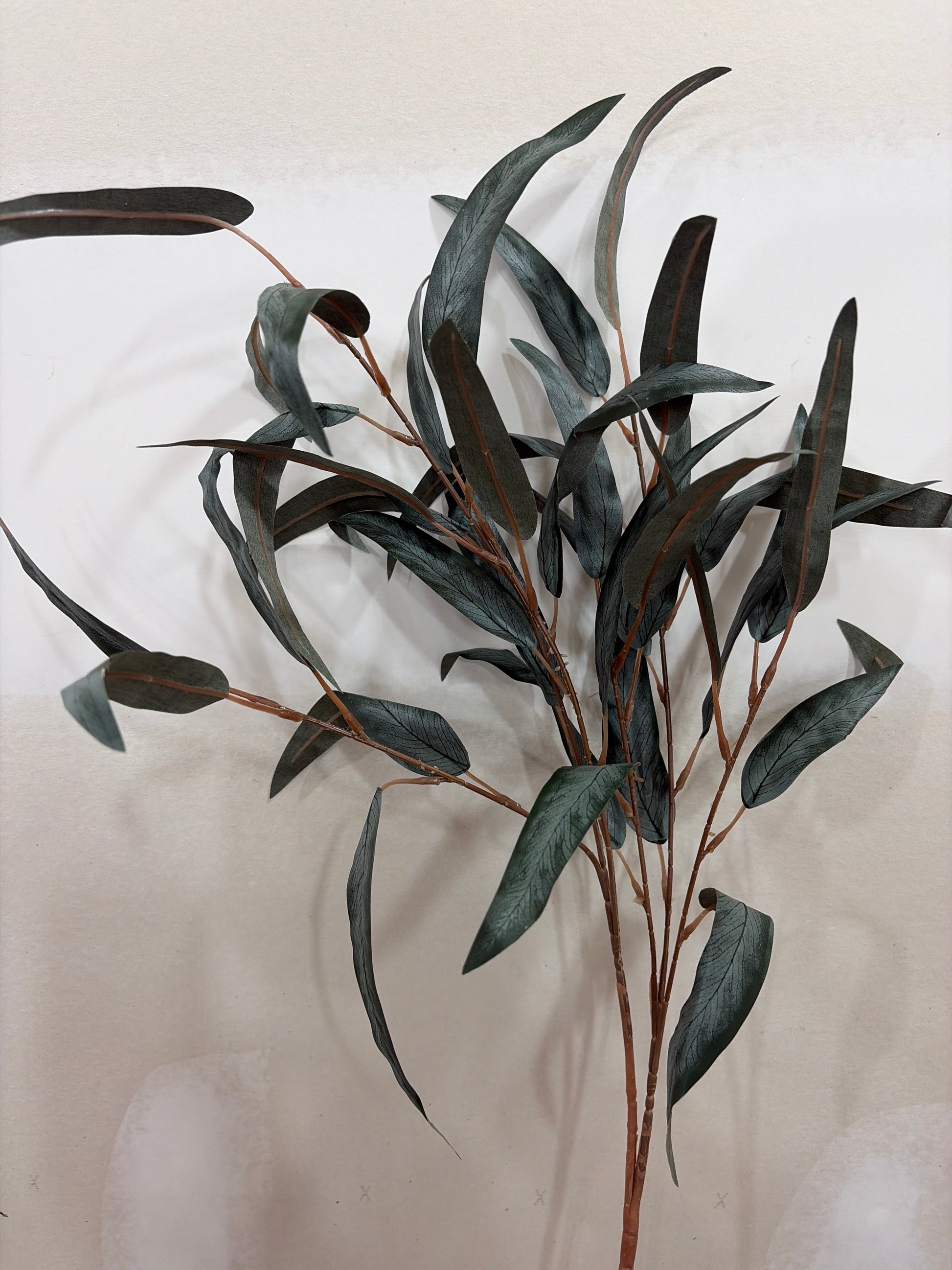 Dusty Blue Willow Eucalyptus - Premium Greenery for Wreaths, Arrangements and Home Decor LFI