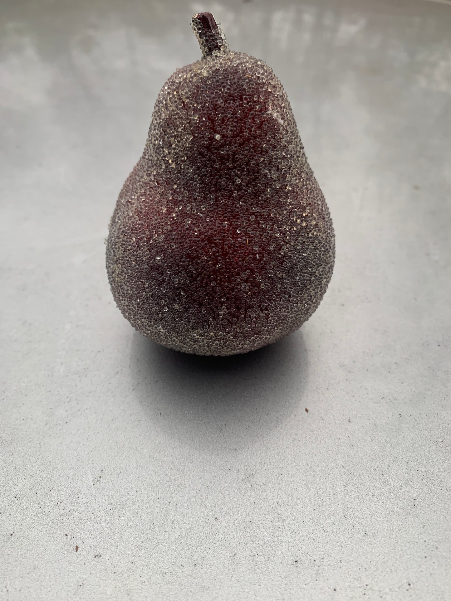 Sugared PEAR Burgundy