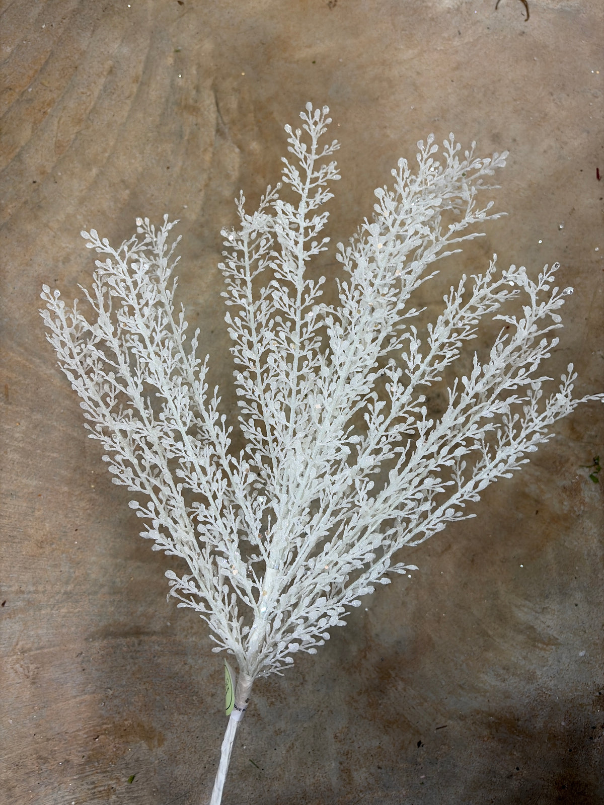 24in White Artemesia Bush - Premium Greenery for Wreaths, Arrangements and Home Decor Regency