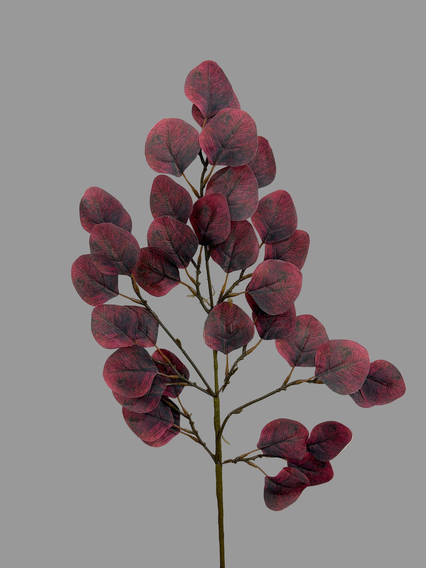 32in Burgundy Beech Leaf Spray - Premium Greenery for Wreaths and Home Decor Vickerman
