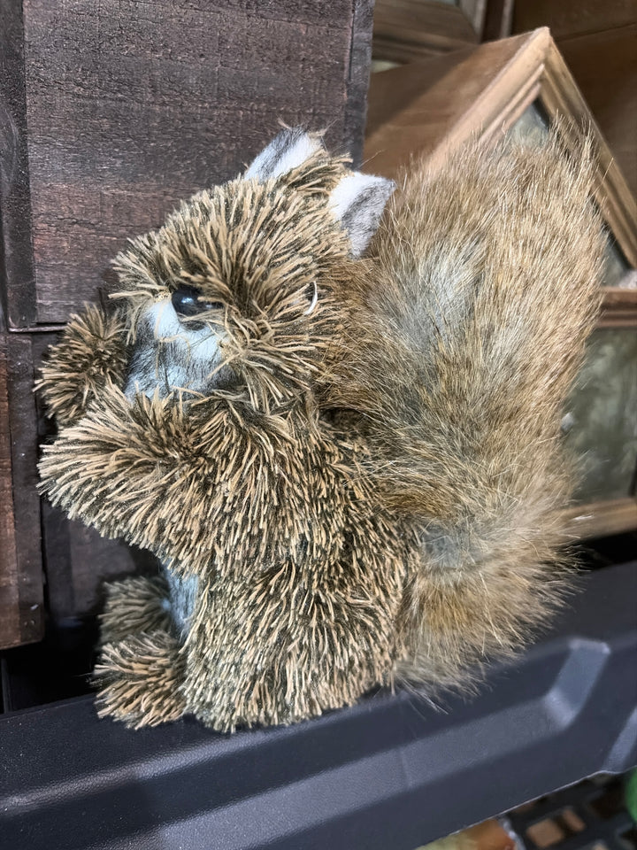 6.75in Soft Furry Squirrel