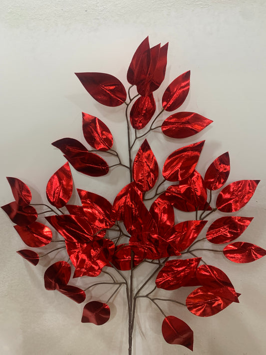 23in Metallic Ficus RED