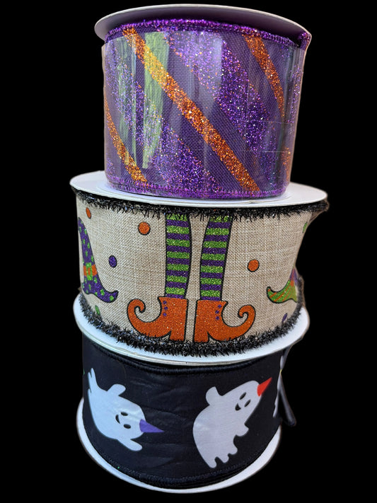 BDL004 3-pc Halloween Ribbon