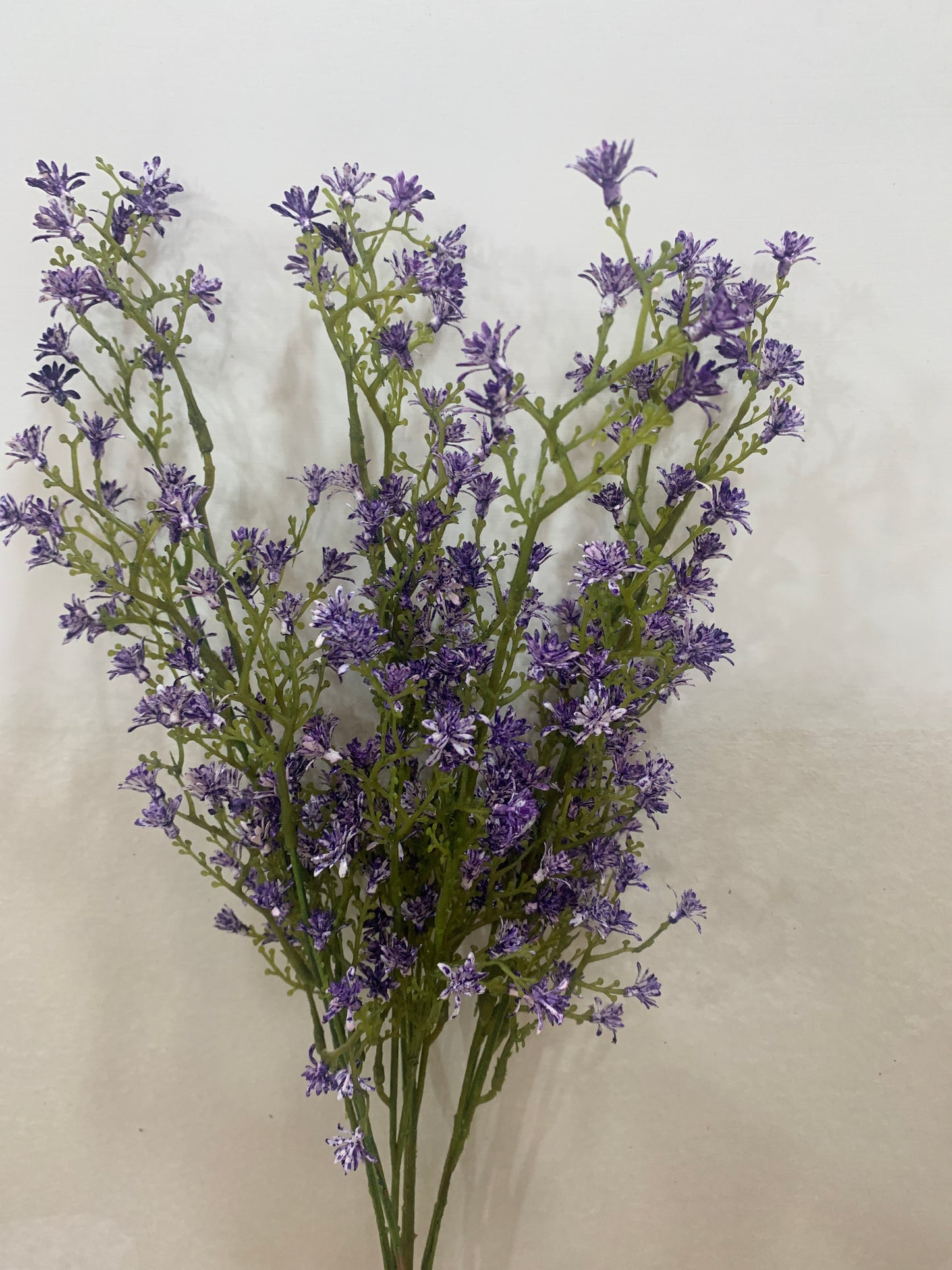 22in Purple Mini Flower Bush x7