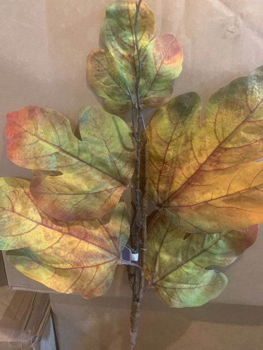 21in Fall Leaves w/Twig