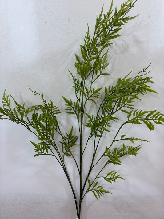 43in Tall Green Wild Fern Spray - Premium Artificial Greenery for Wreaths, Arrangement & Home Decor