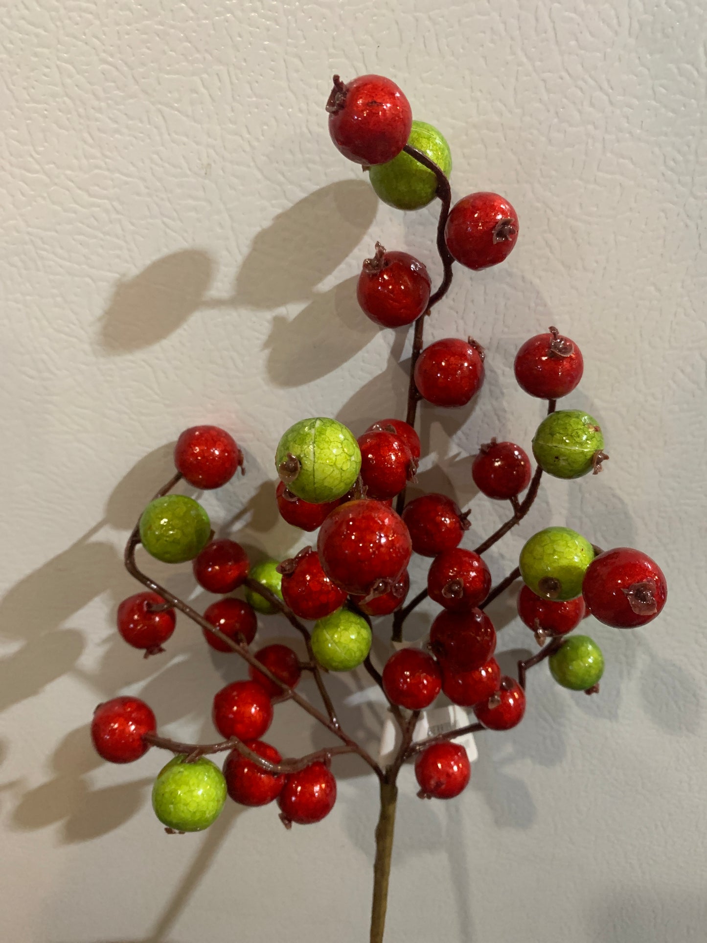 12in RED/GREEN crabapple pick