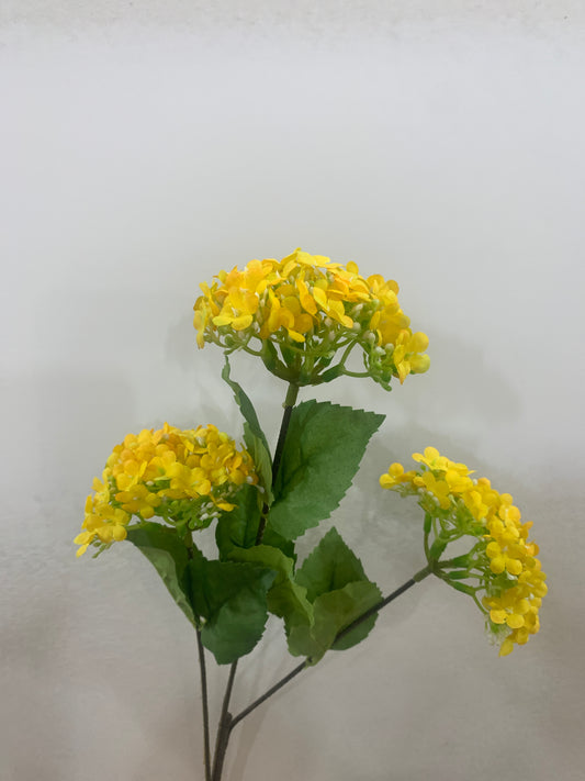 23in Yellow Snowball Hydrangea x3
