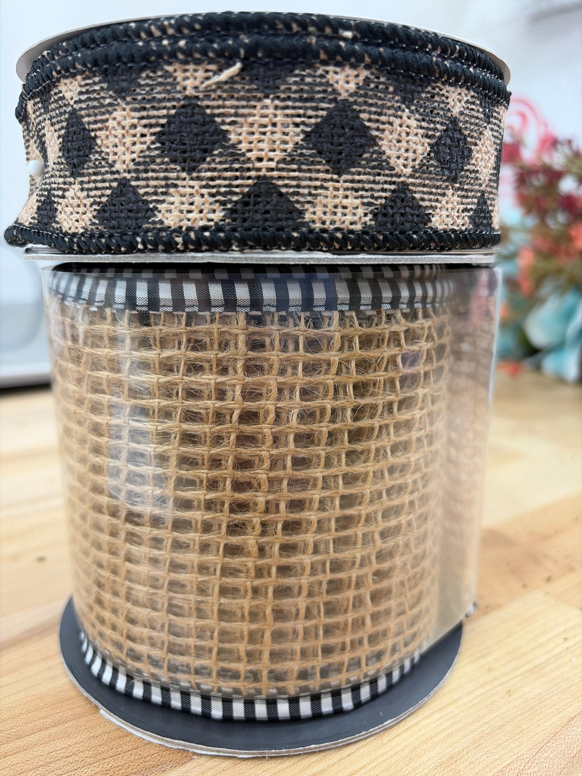 2pc Black & Tan Ribbon Bundle Brian Lane Designs