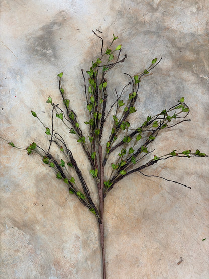 21in Greening Brown Twig Spray
