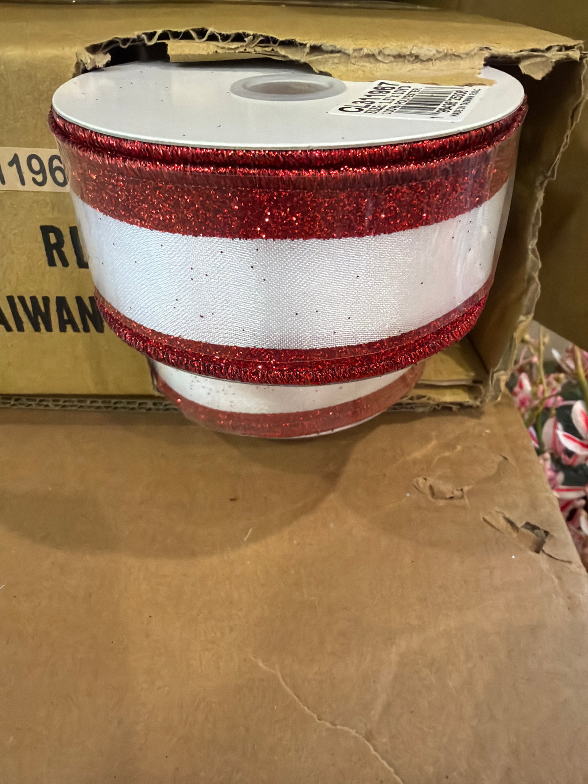 EVENT HERE 1.5inx10yd Vertical Glitter Stripe Craig Bachman