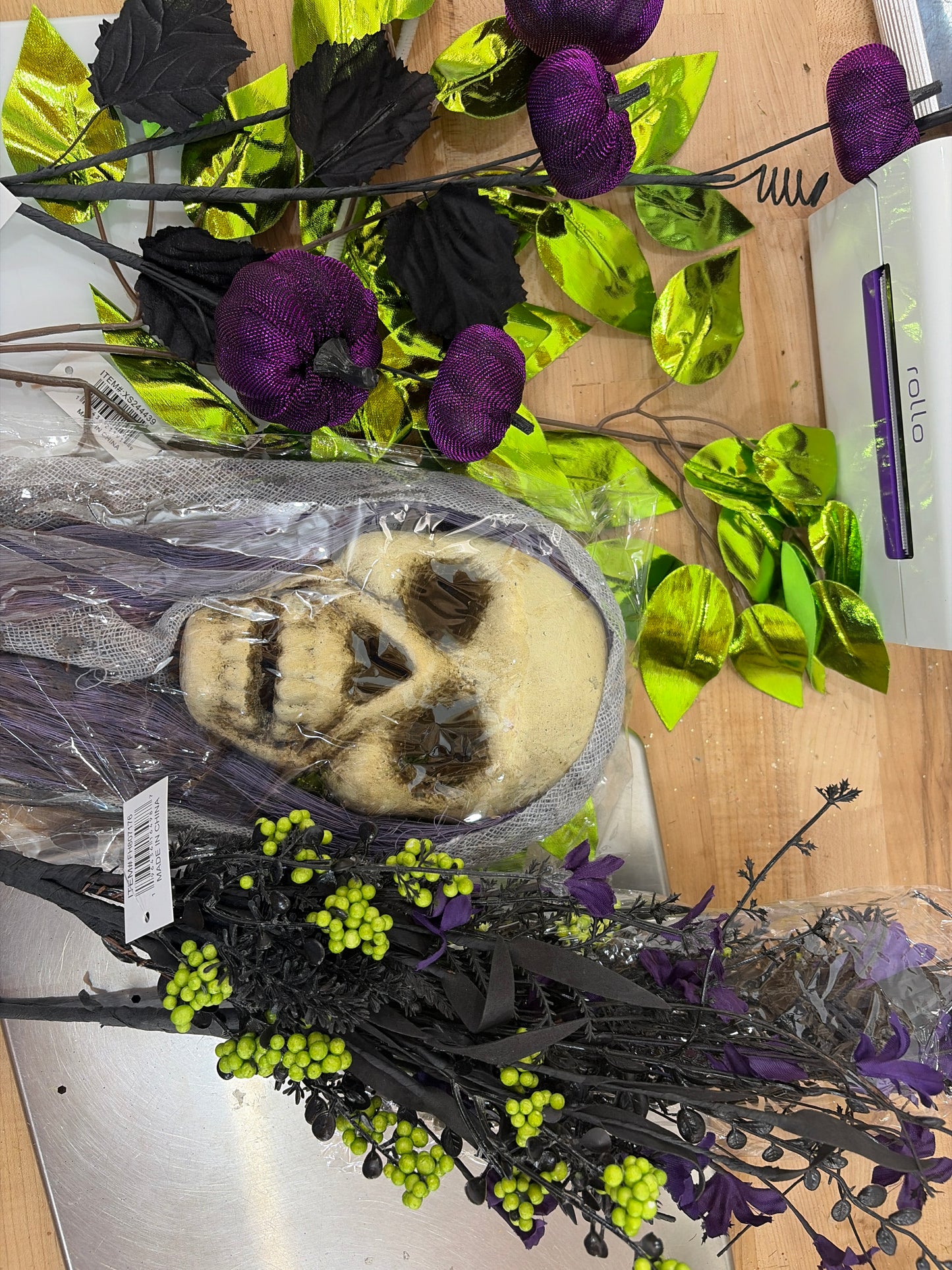 5pc Purple Hair Witch Bundle