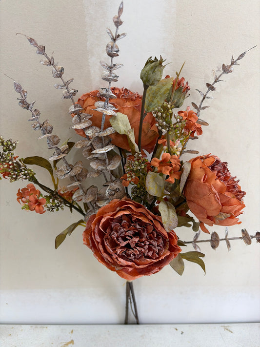 24in Rust Dried Rose Bundle