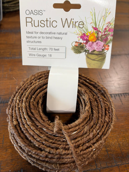 Brown Oasis Wreath Hanger Wire