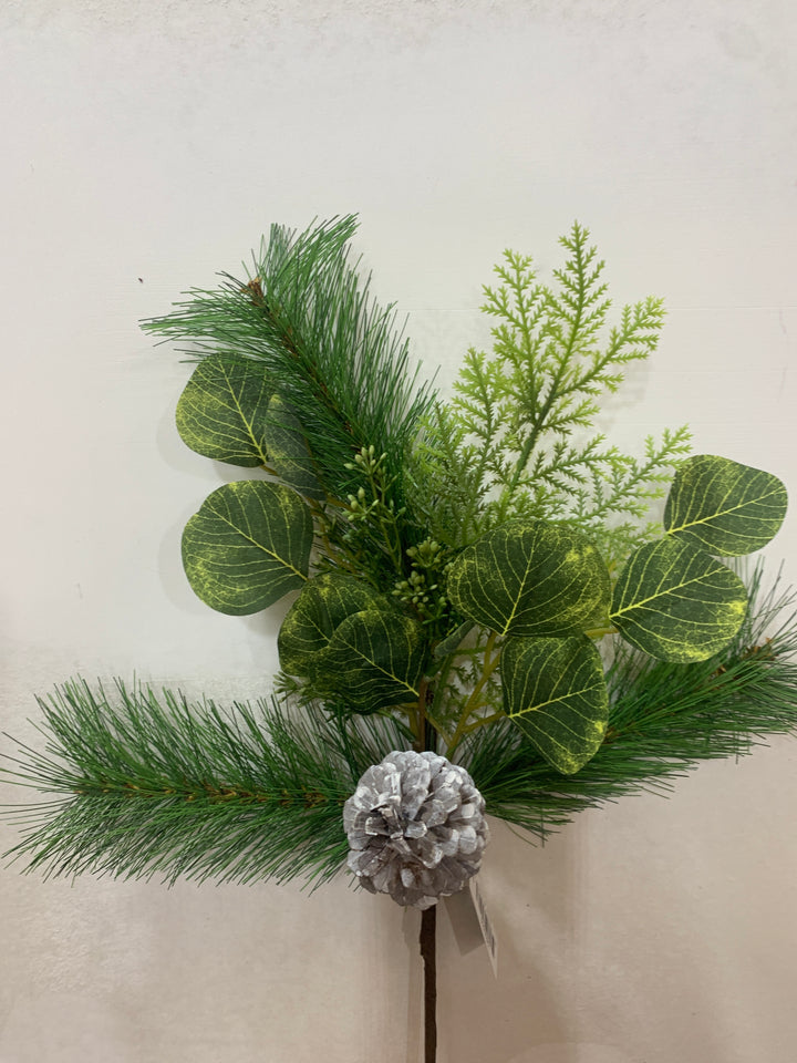 18in Mixed Pine Leaf Cone