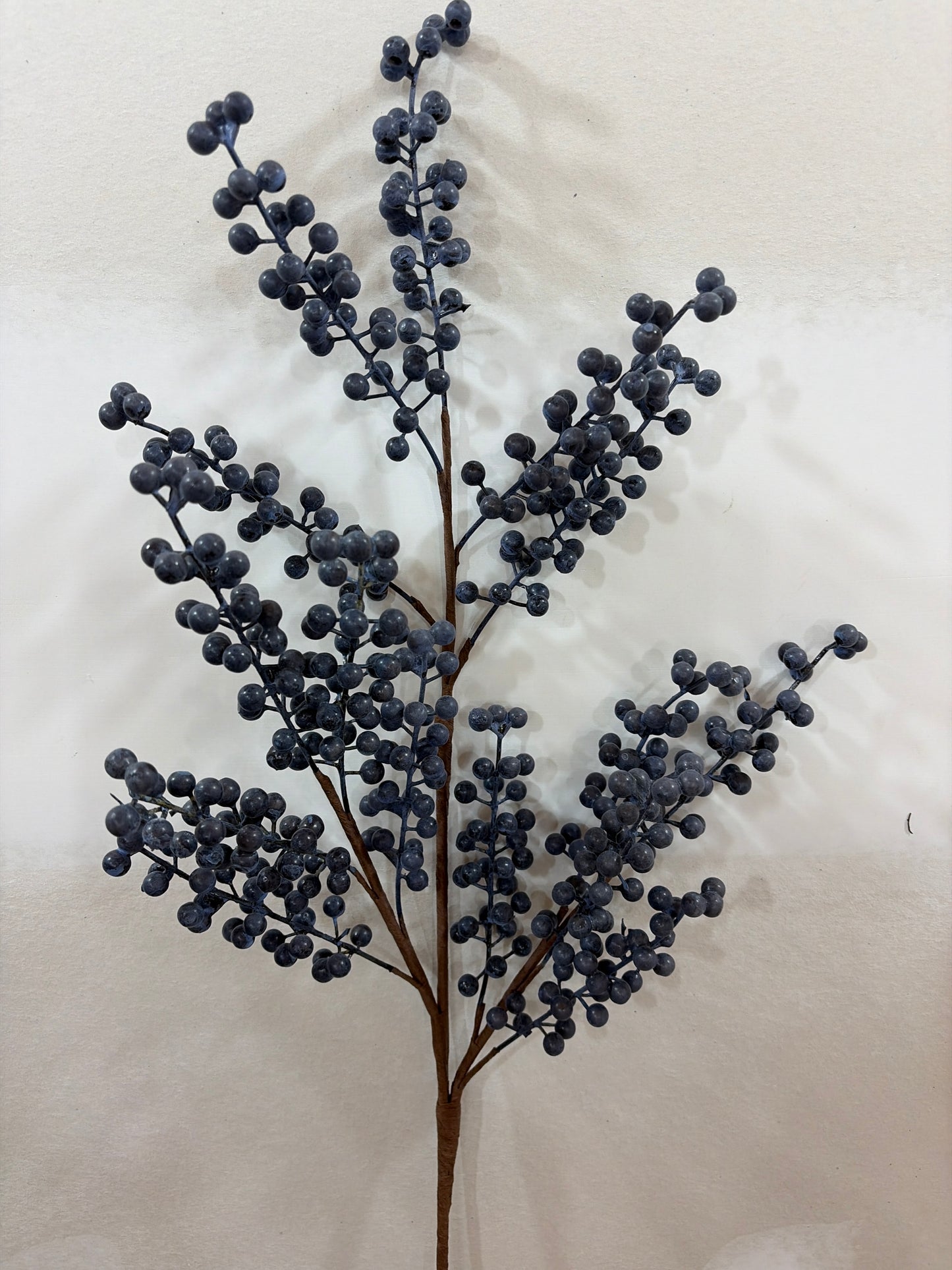 36in Blue Berry Spray