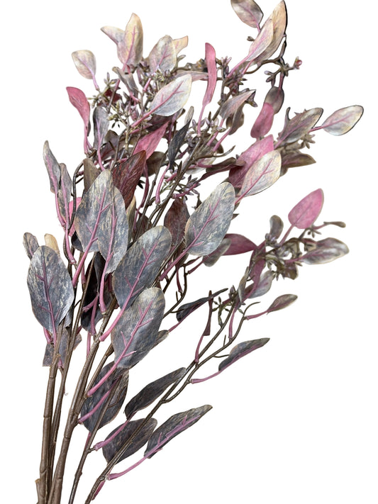 41in Purple Plum Eucalyptus - Premium Greenery for Wreaths, Arrangements and Home Color CRI