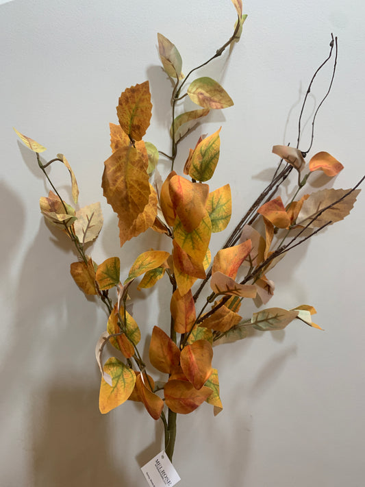 33in Fall Mixed Leaves Melrose