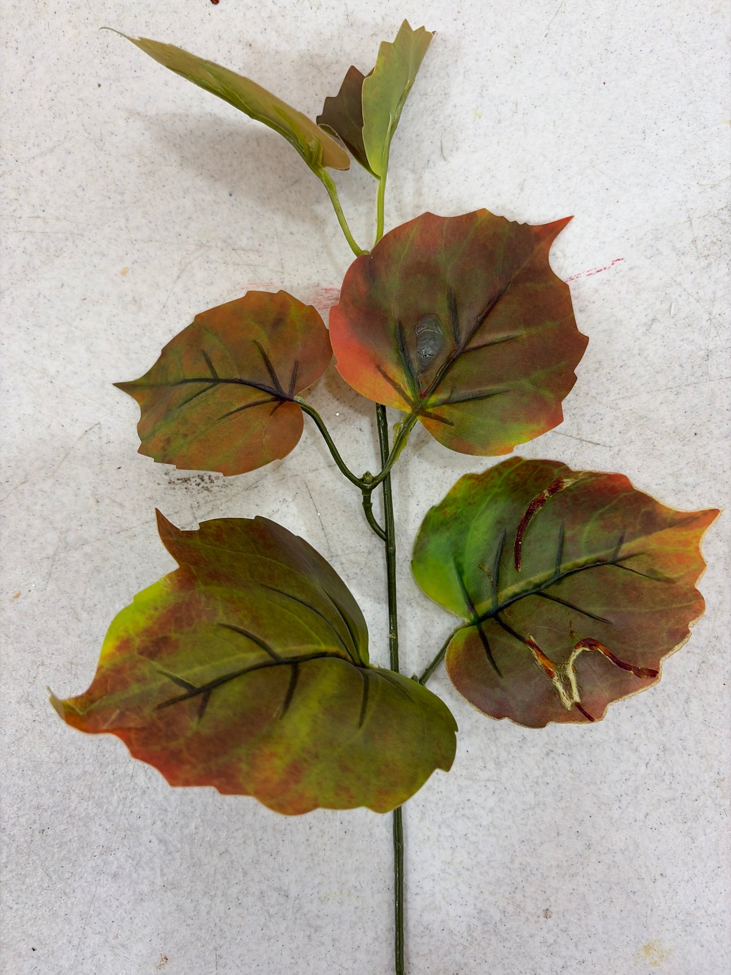 4pc SET - 15in Fall Mix Leaf Pick - Premium Greenery for Wreaths and Home Decor LFI
