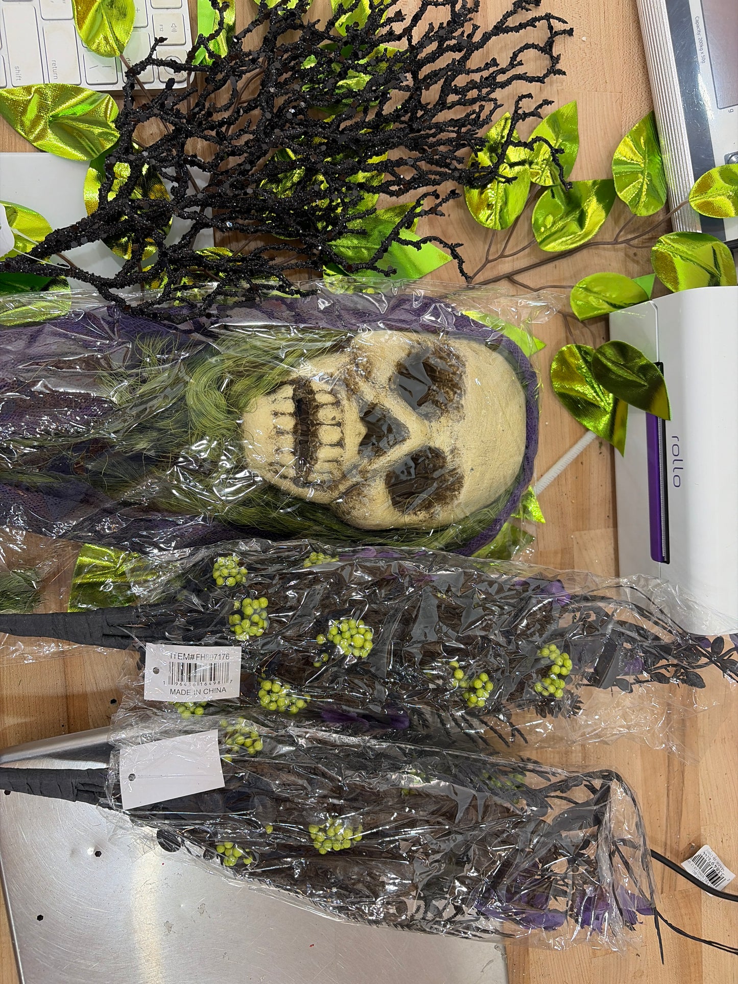 5pc Green Hair Witch Bundle