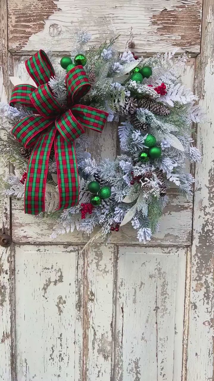 Christmas Wreath for front door, Farmhouse Christmas Wreath, Rustic Christmas wreath, Christmas Wreath Indoor, Christmas Wreath Outdoor,