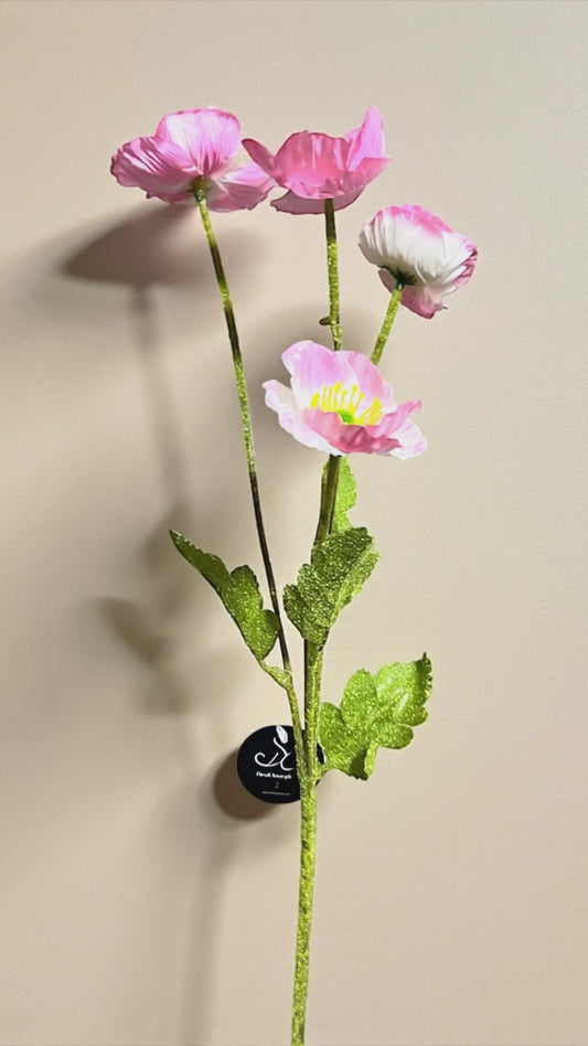 23in Pink Poppy