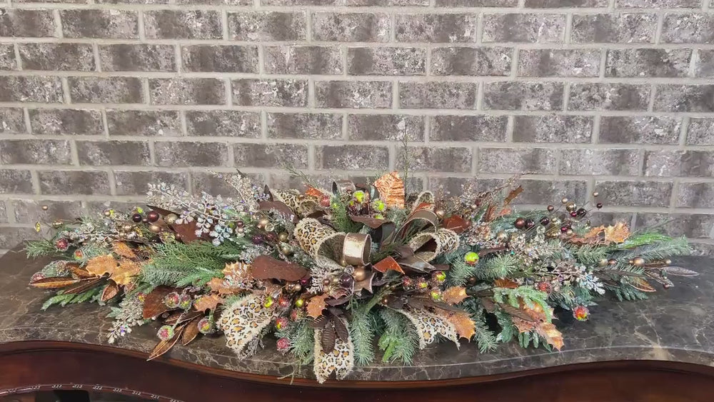 Fall Swag for front door, Fall Table Centerpiece, Fall Home Decor, Autumn Table arrangement, Elegant Fall Table Display,