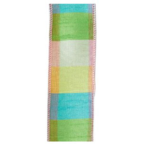 1.5inx10yd Spring Pastel Plaid (Lancer)