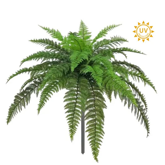 36in Width UV Leather Fern x7 (34 fronds)