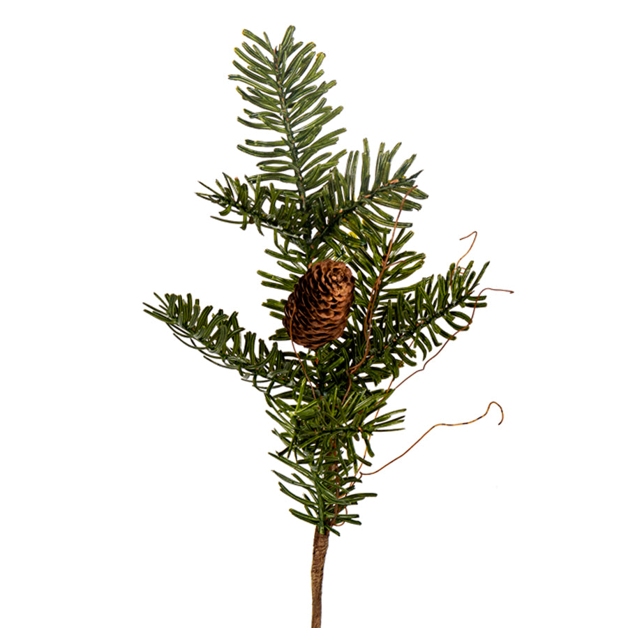 18in Glacier Pine - Premium Greenery for Wreaths, Arrangements and Home Decor CRI