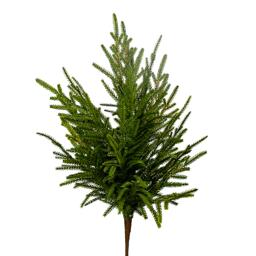 24in Austrian Pine Bush - Premium Greenery for Wreaths, Arrangments and Home Decor CRI