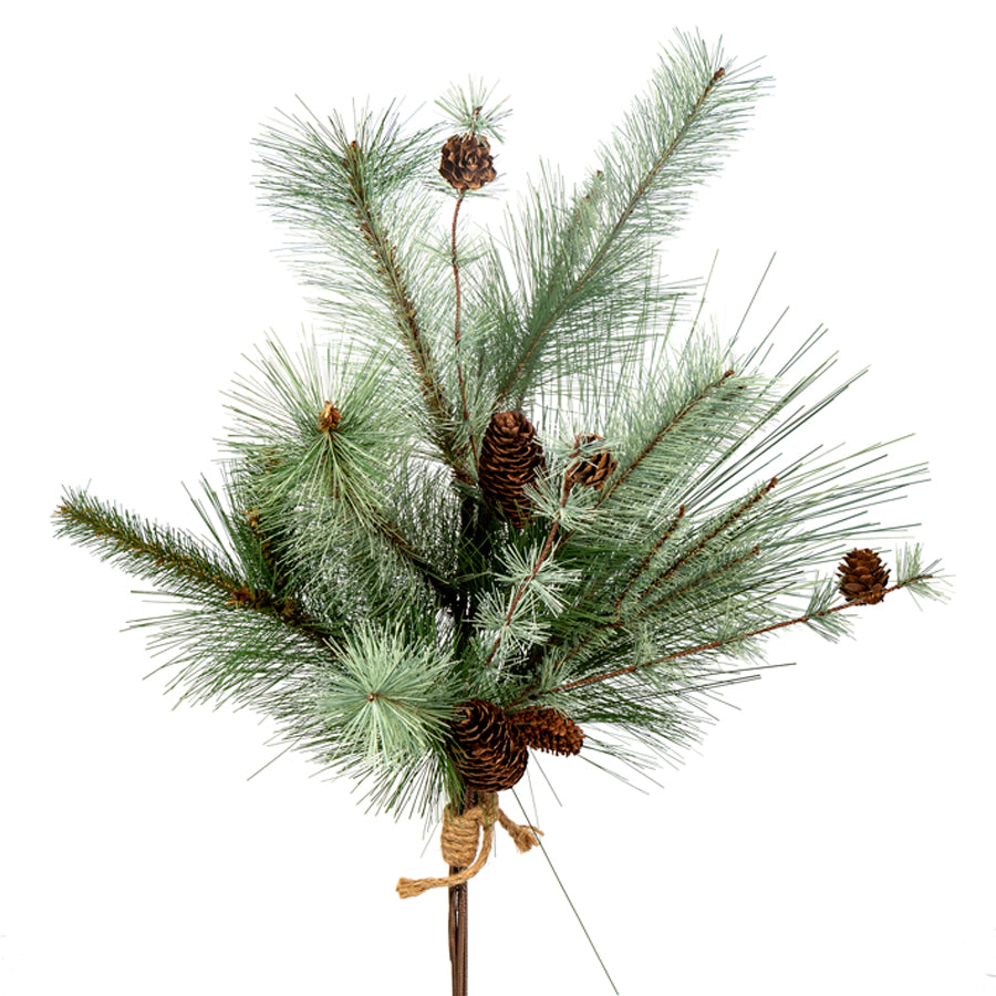 23in Mix Pine Bundle x3 - Premium Greenery for Wreaths, Arrangments and Home Decor CRI