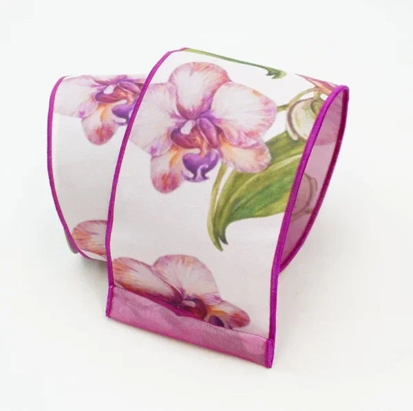 4inx10yd Vibrant Orchids