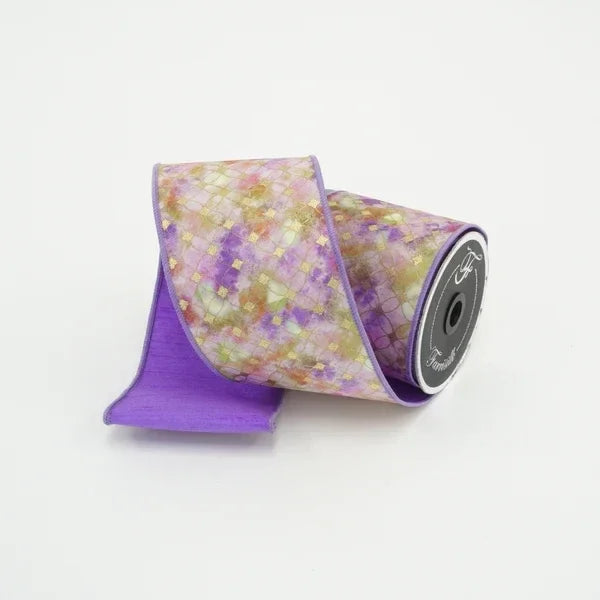 4inx10yd Jeweltone Mosaic Farrisilk
