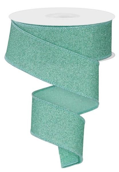 1.5inX10yd Fine Glitter MINT